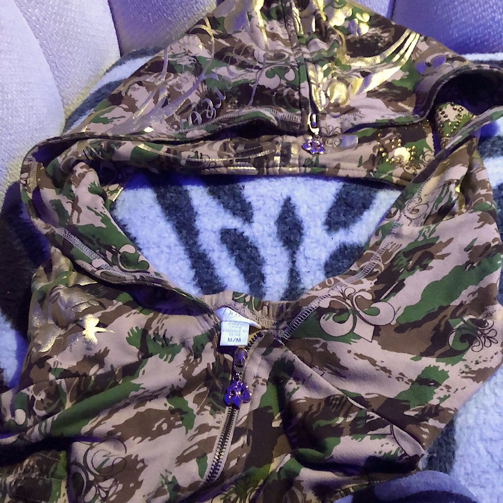 Camo and Gold jumpsuit